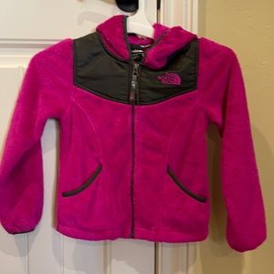 Northface fleece girls jacket